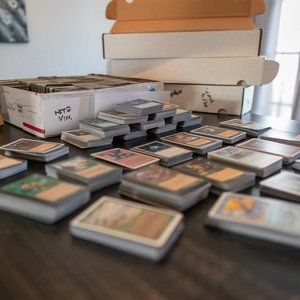 Magic the Gathering (MTG) 50 Card Lot of all Vintage Cards - Pre 2002